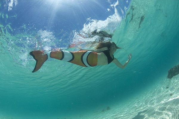 Mermaiding - Schwimmen mit der Meerjungfrauenflosse